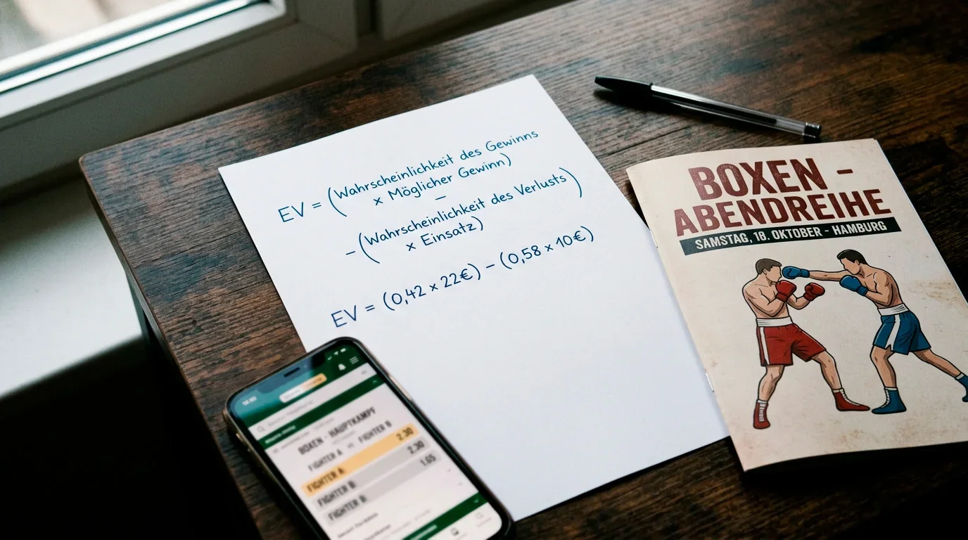 Expected Value Sportwetten — EV-Formel & Boxen-Beispiel | RINGGELD